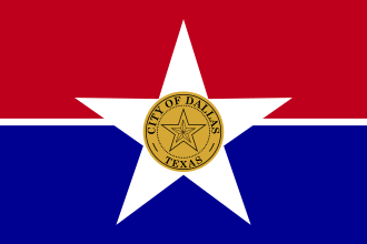 Flag of Dallas, Texas